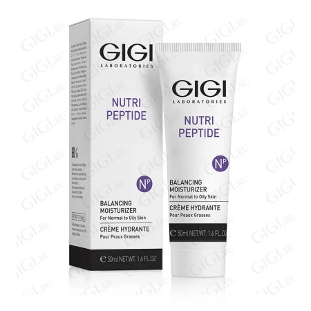 Упаковка GIGI Nutri Peptide Balancing Moisturizer, 50 мл