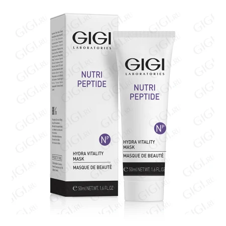 Упаковка GIGI Nutri Peptide Hydra Vitality Mask, 50 мл