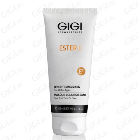 Упаковка GIGI Ester C Brightening Mask for all skin types, 200 мл