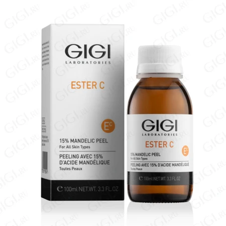 Упаковка GIGI Ester C 15% Mandelic Peel, 100 мл