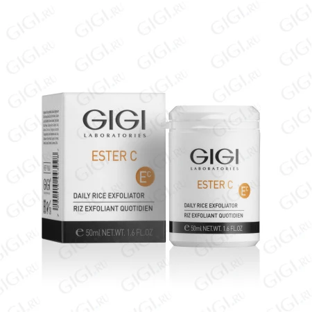 Упаковка GIGI GIGI Ester C Daily Rice Exfoliator, 50 мл