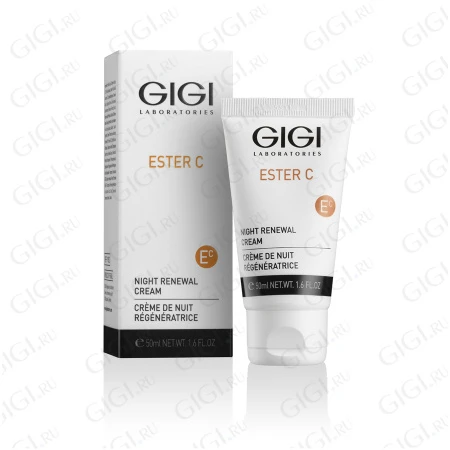 Упаковка GIGI Ester C Night Renewal Cream, 50 мл