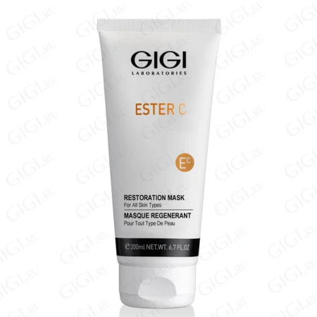 Упаковка GIGI Ester C Restoration Mask for all skin types, 200 мл