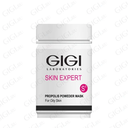 Упаковка GIGI Skin Expert Propolis Poweder Mask for oily skin, 50 мл