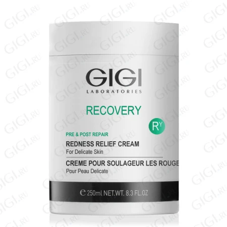 Упаковка GIGI Recovery Redness Relief Cream for delikate skin, 250 мл