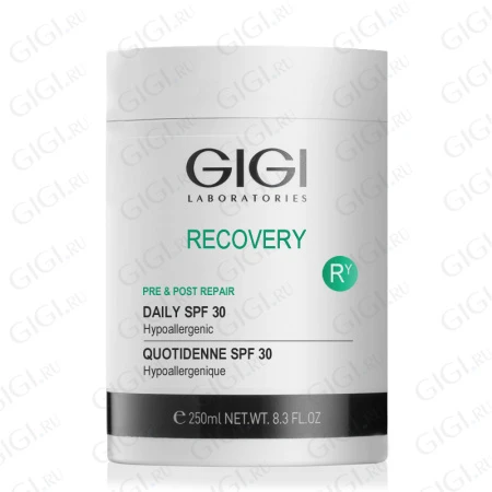 Упаковка GIGI Recovery Daily SPF 30, 250 мл