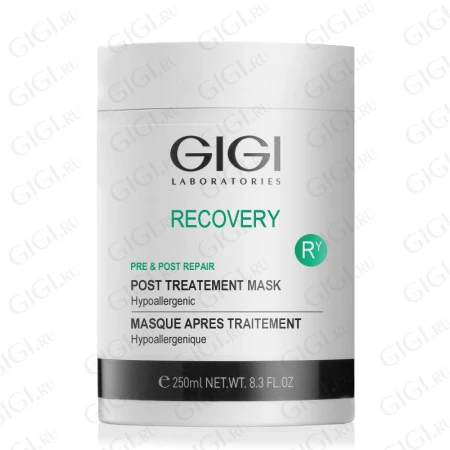 Упаковка GIGI Recovery Treatment Mask Hypoallergenic, 250 мл