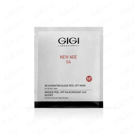 Упаковка GIGI New Age G4 Rejuvenating Algae Peel Off Mask For All Skin Types, 30 гр