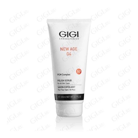 Упаковка GIGI New Age G4 Polish Scrub Savon, 200 мл