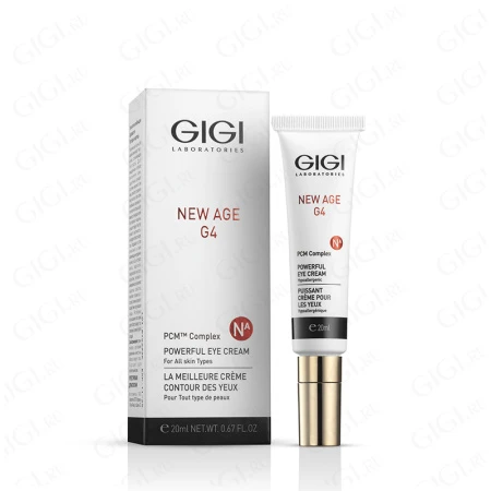Упаковка GIGI New Age G4 Powerful Eye Cream, 20 мл