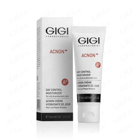 Упаковка GIGI Acnon Day Control Moisturizer For oily & problematic skin, 50 мл