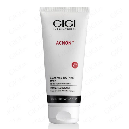 Упаковка GIGI Acnon Calming & Soothing Mask For oily & problematic skin, 200 мл
