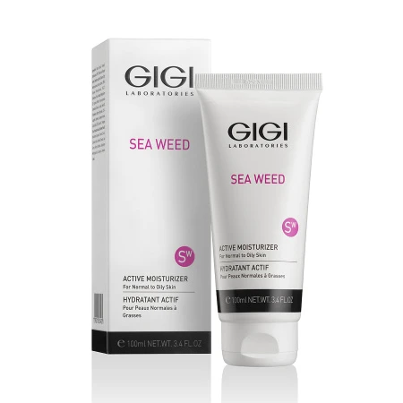 Упаковка GIGI Sea Weed Active Moisturizer for normal to oily skin, 100 мл