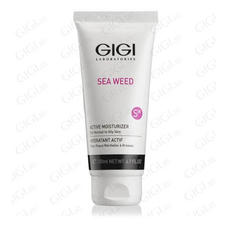 Упаковка GIGI Sea Weed Active Moisturizer For Normal to oily skin, 250 мл