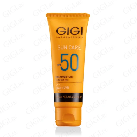 Упаковка GIGI Sun Care Daily Moisture SPF 50, 75 мл
