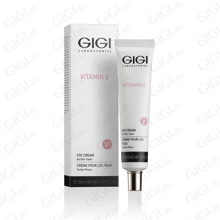 Упаковка GIGI Vitamin E Eye cream All skin types, 50 мл